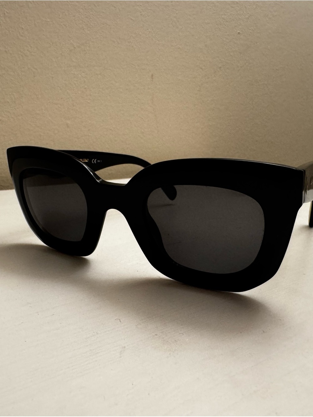 Black Celine Cat-Eye Sunglasses
